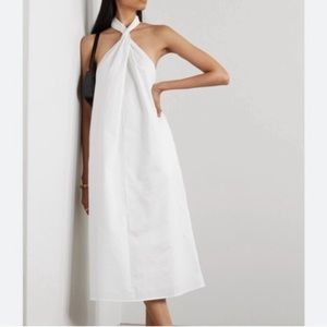 Anine Bing White Midi Dress
